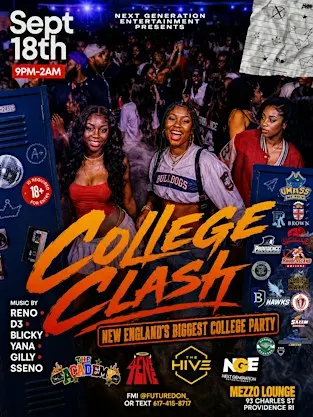 COLLEGE CLASH - ( PROVIDENCE )