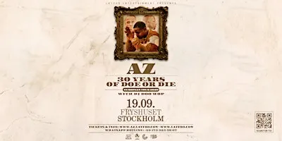 AZ  Live in Stockholm - Fryshuset