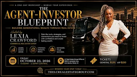 The Agent-Investor Blueprint: Building Generational Wealth Through RE