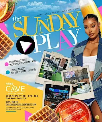 The Sunday Play @ The Kings Cave (All New Sunday Funday)
