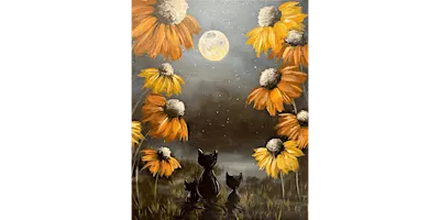 Moonlit Marigolds - Paint and Sip in Fishkill | Classpop!™