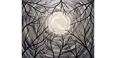 MoonLit Trees - Paint and Sip in Tyler | Classpop!™