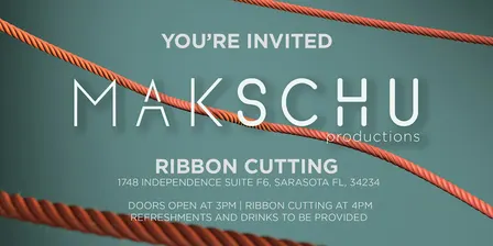 MakSchu Studio & Sarasota Chamber Ribbon Cutting