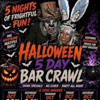 5 Day Halloween Bar Crawl