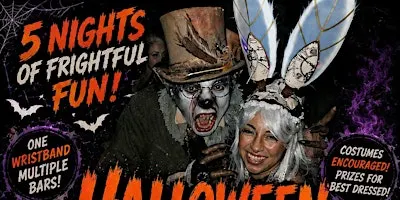 5 Day Halloween Bar Crawl