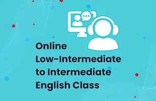 Fall 2026 (ONLINE) "Low Intermediate/Intermediate  English Class"