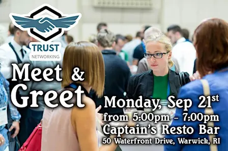 Trust Meet and Greet Networking at Captain Resto's in Warwick