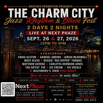 THE CHARM CITY JAZZ RHYTHM & BLUES FESTIVAL