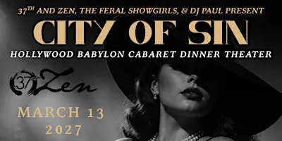 Cabaret Dinner Theater: City of Sin Edition!