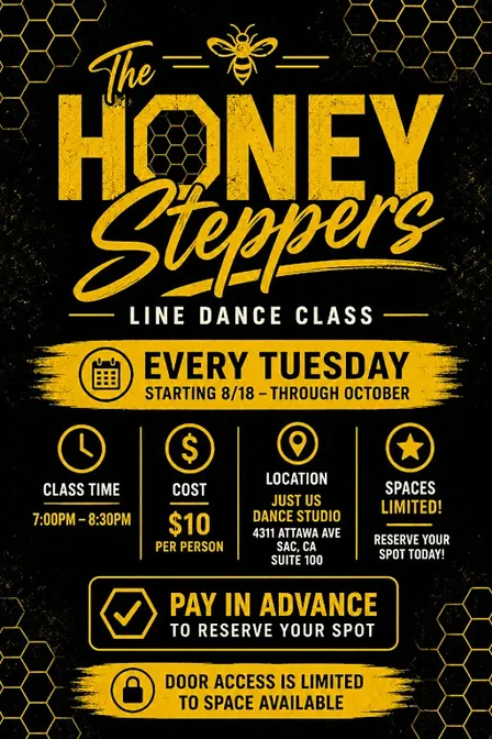 Tuesday Vibes- Line Dance Class