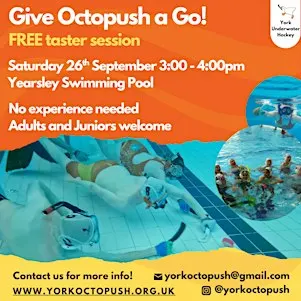 Give Octopush a Go! FREE taster session