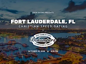 ✝️Fort Lauderdale Christian Speed Dating | IYKYK Dating | 20s-30s | 10/20