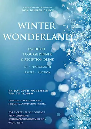 Winter Wonderland Dinner Dance 2026