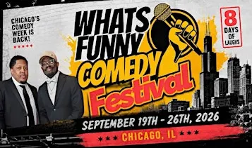 THURSDAY SEPTEMBER 24: WHATS FUNNY COMEDY FESTIVAL