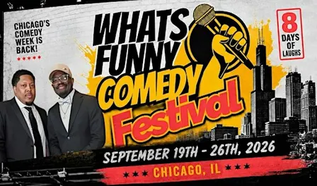 WEDNESDAY SEPTEMBER 23: WHATS FUNNY COMEDY FESTIVAL