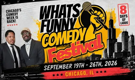 WEDNESDAY SEPTEMBER 23: WHATS FUNNY COMEDY FESTIVAL