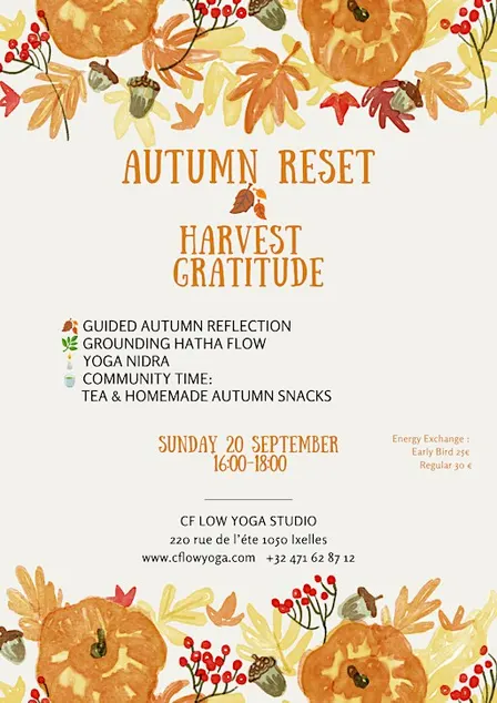 Autumn Reset: Harvest & Gratitude