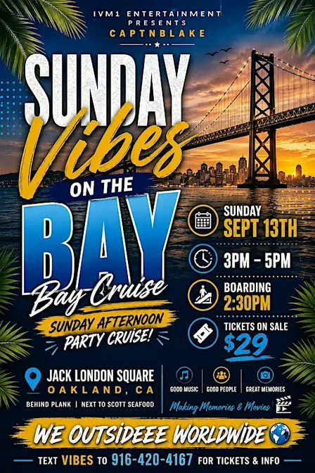 SUNDAY VIBES ON THE BAY