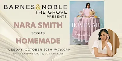 Nara Aziza Smith celebrates HOMEMADE at B&N The Grove