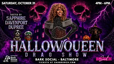 HallowQueen Drag Brunch @ Bark Social BALTIMORE