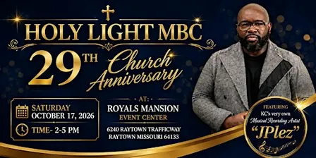 Holy Light MBC 29TH Church Anniversary
