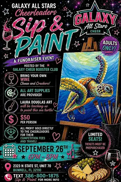 Sip & Paint -Galaxy All Stars