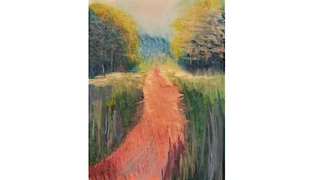 Chalk Pastel Country Landscape Class for Adults and Teens