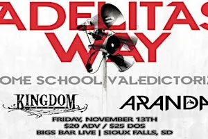 Adelitas Way–15th Anniversary of Home School Valedictorian at Bigs Bar Live