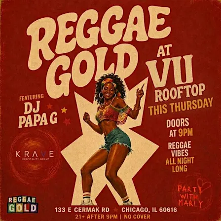 Reggae Gold on the rooftop w/ Dj Papa G