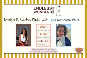 Author Event: Evelyn R. Carter, PhD in conversation with gita mehrotra, PhD