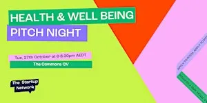 Health & Well-Being Pitch Night!