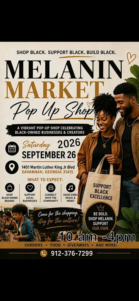 Melanin market Pop Up Shop