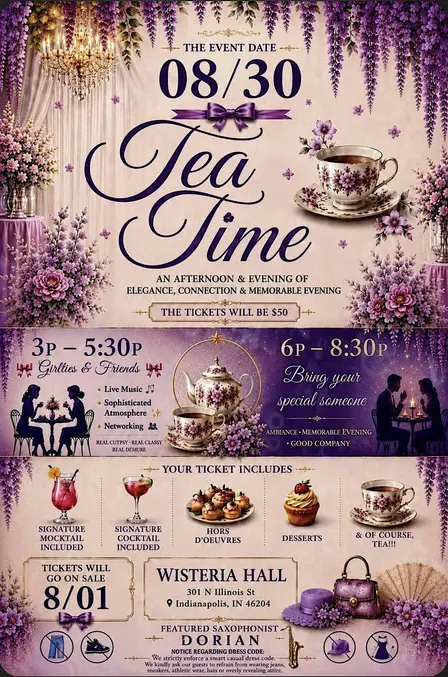 Tea Time in Indy