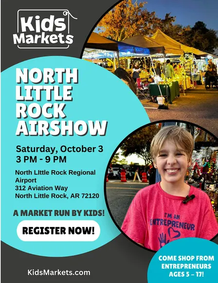 Kids Markets at North Little Rock Airshow