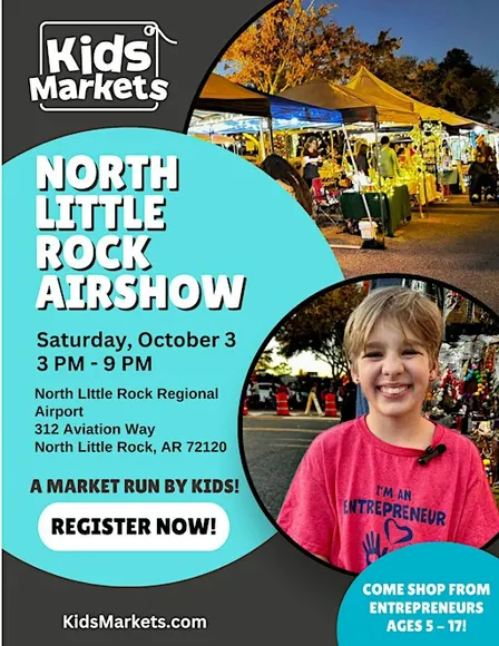 Kids Markets at North Little Rock Airshow