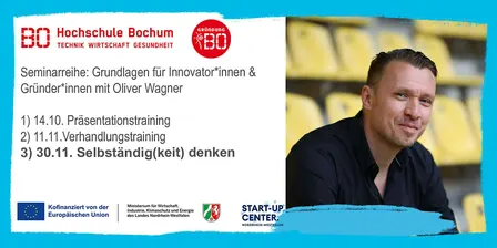 Selbständig(keit) denken - Seminarreihe - Grundlagen