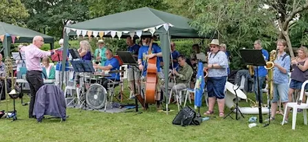 Jazz Jamboree Orchestra in the Secret Garden Kemptown