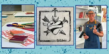 Which Craft: Ex Libris! Book Plates for Book Lovers!