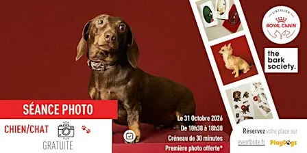 Atelier photos - Immortalisez-vous avec votre chien ou chat !