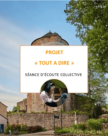 Projet "Tout à dire"