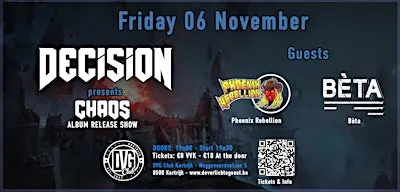 Album Release CHAOS - Decision