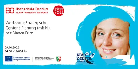 Workshop: Strategische Content-Planung (mit KI) mit Bianca Fritz