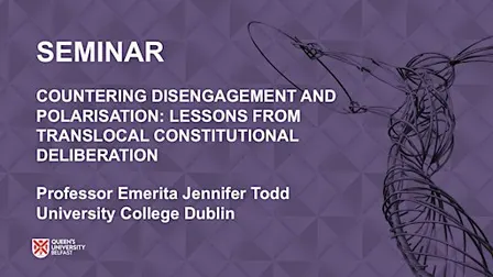 Countering disengagement and polarisation