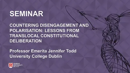Countering disengagement and polarisation