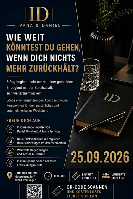 Erfolg beginnt mit einer Entscheidung.