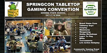 SpringCon TableTop Gaming Convention 2026