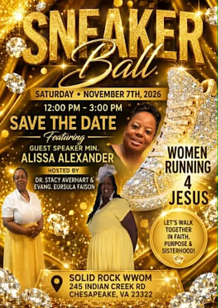 WOMEN RUNNING 4 JESUS SNEAKER BALL 2026