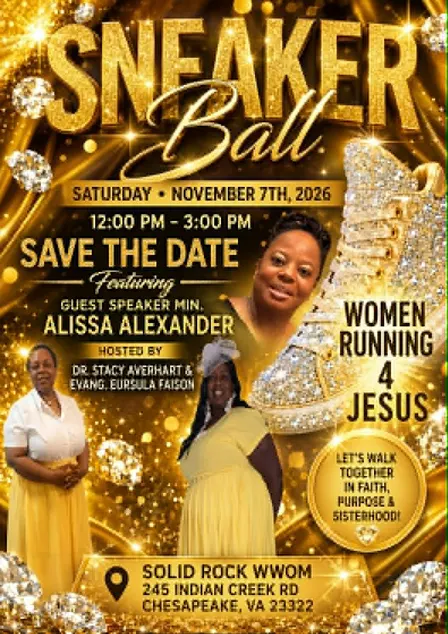 WOMEN RUNNING 4 JESUS SNEAKER BALL 2026