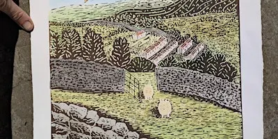 Bronte themed printmaking workshop - Solar plate etching