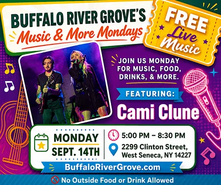 FREE Live Music by Cami Clune at the Buffalo River Grove Picnic & Event